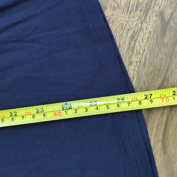 Boden V-neck Navy Blouse with Lace Detail - Picture 7 of 9